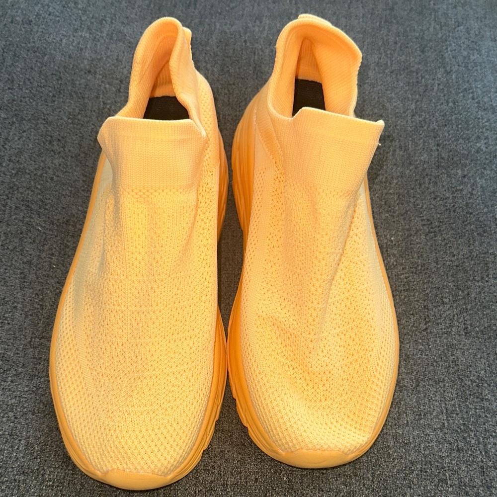 Women’s Slip-On Sneakers - Orange